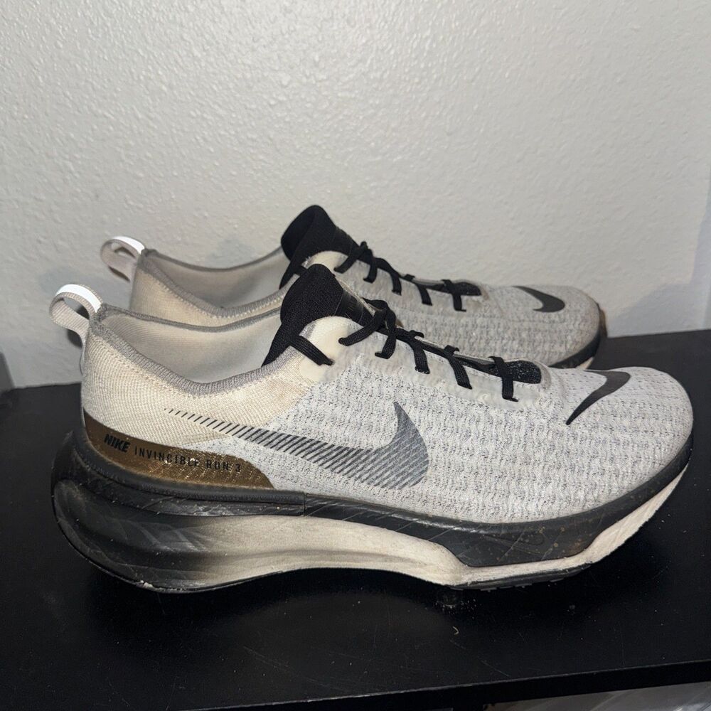 Nike Invincible 3 Road Running Shoes 'Smoke Grey' (IB2756-100) Men Size 12